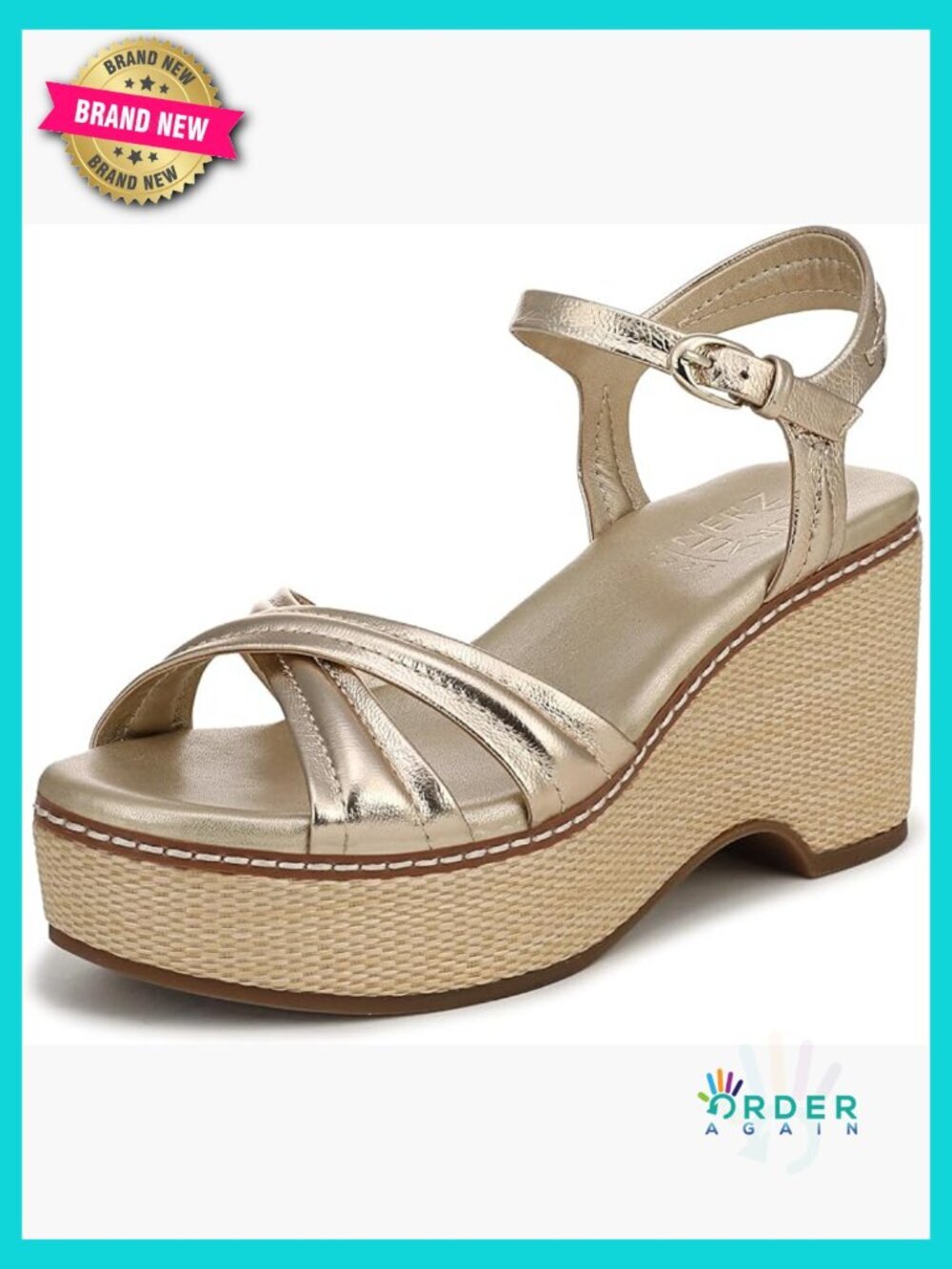 Platform Wedge Sandals Heeled Ankle Strap Open Toe Casual Summer Dressy Chic